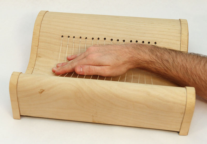 View of the controller in use