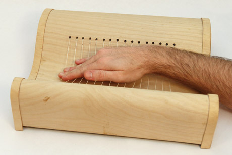 View of the controller in use