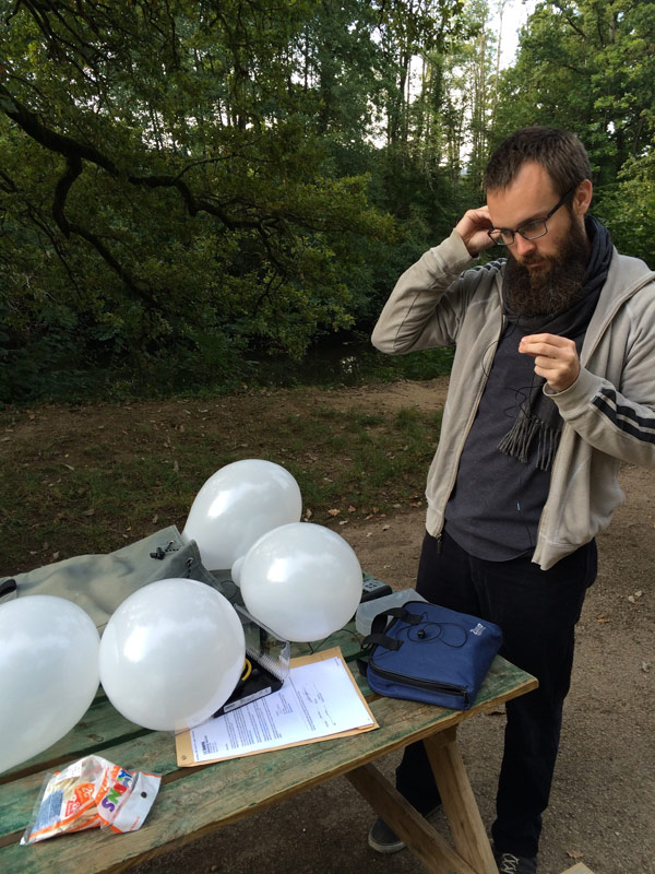 Close-up of 2 of the popping speaker array housings
