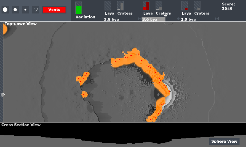 Screen grab from Selene