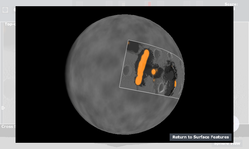 Screen grab from Selene