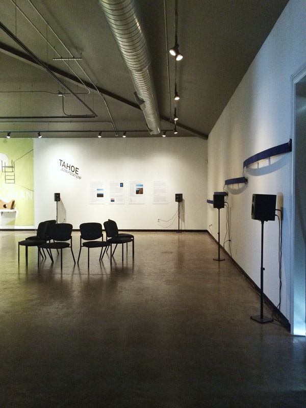 Close-up of 2 of the popping speaker array housings